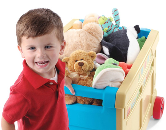 как приучить ребенка убирать игрушки
